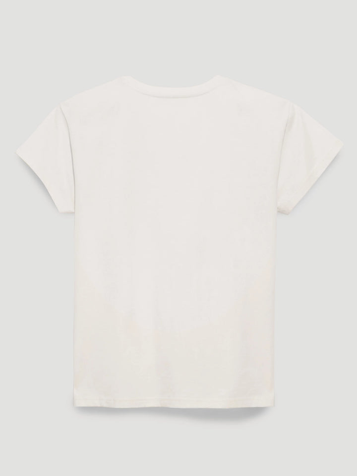 Whipstitch Cowgirls Retro Regular Graphic Tee - Antique White