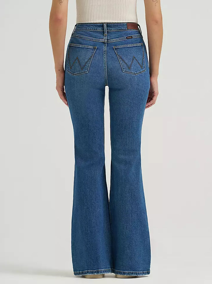 Women's Wrangler® Fierce Flare Jean - Celestial Sea