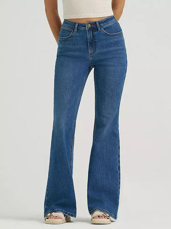 Women's Wrangler® Fierce Flare Jean - Celestial Sea