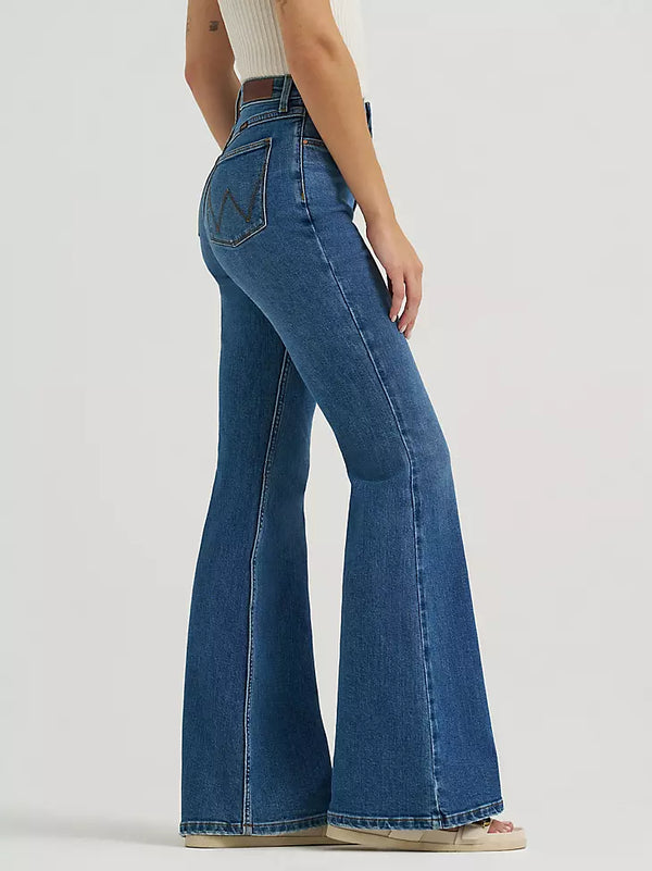 Women's Wrangler® Fierce Flare Jean - Celestial Sea