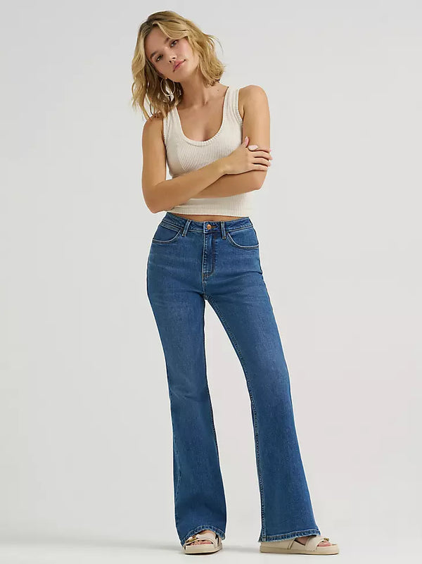 Women's Wrangler® Fierce Flare Jean - Celestial Sea