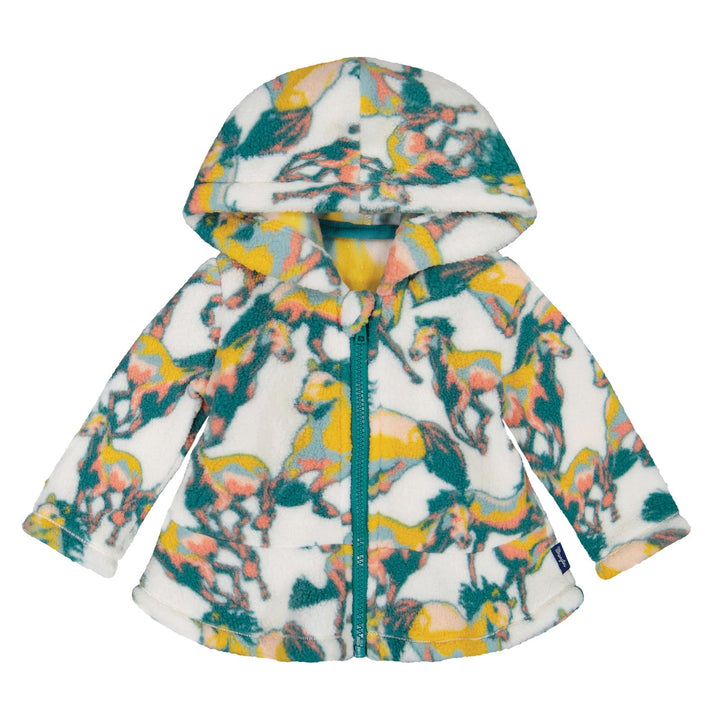 Wrangler® Baby Girls Sherpa Full Zip - White