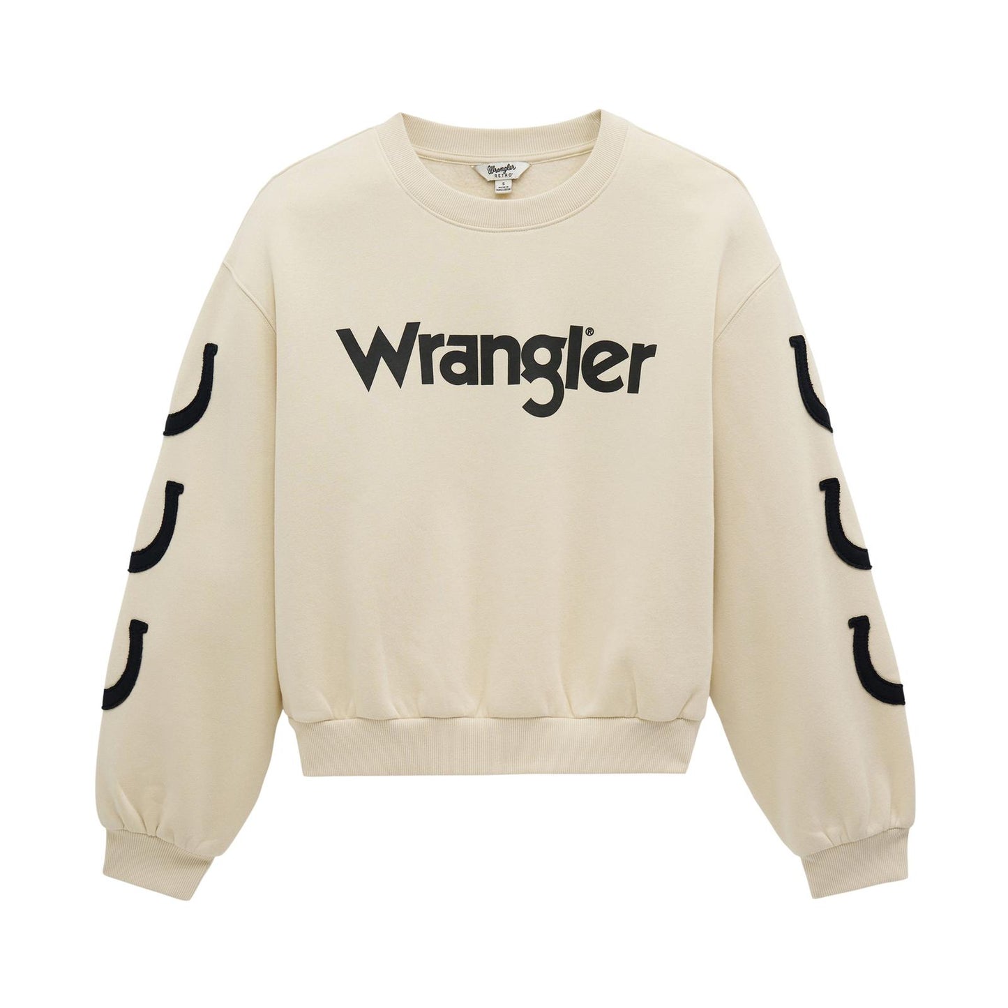 Wrangler Retro® Vintage Sweatshirt Crew - White