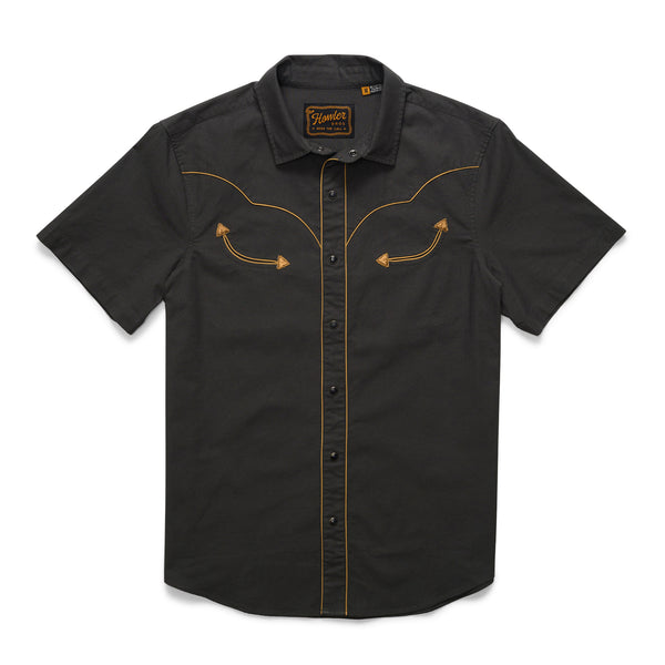 Broncbuster Snapshirt - Antique Black