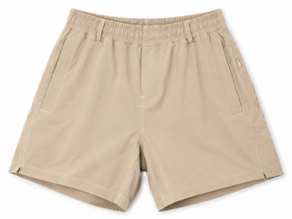 Dallas Wayne 6" Lined Shorts - Khaki