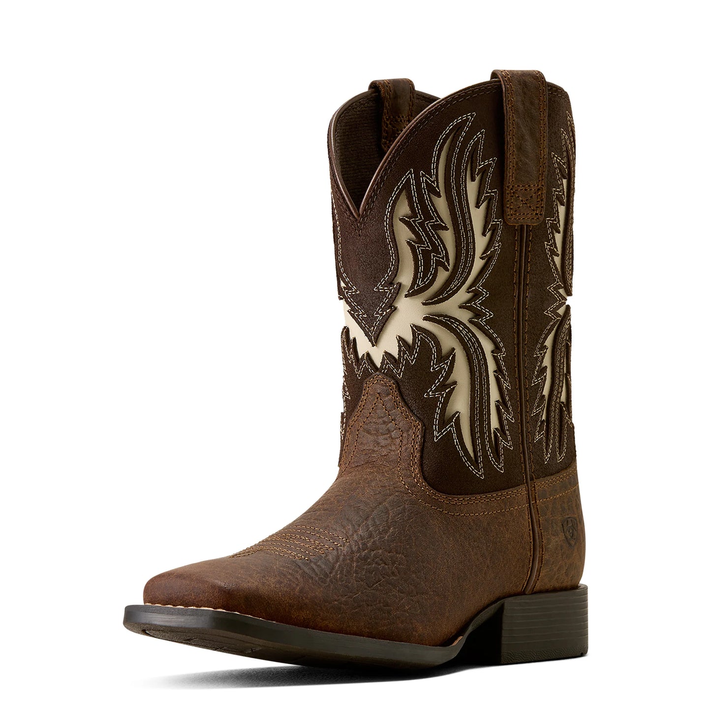 Ariat Kids' Driftwood Wide Square Toe Western Boot
