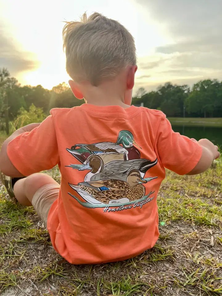 Duck Trio- Papaya