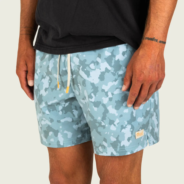 Fulton 6" Volley Shorts - Trellis Foxhole Camo