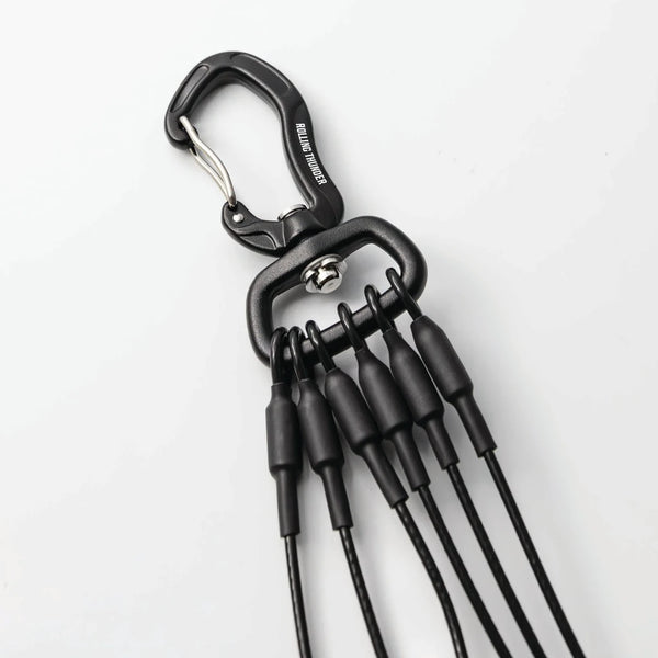 Rolling Thunder Stainless Steel 6 Drop Duck Tote with Carabiner