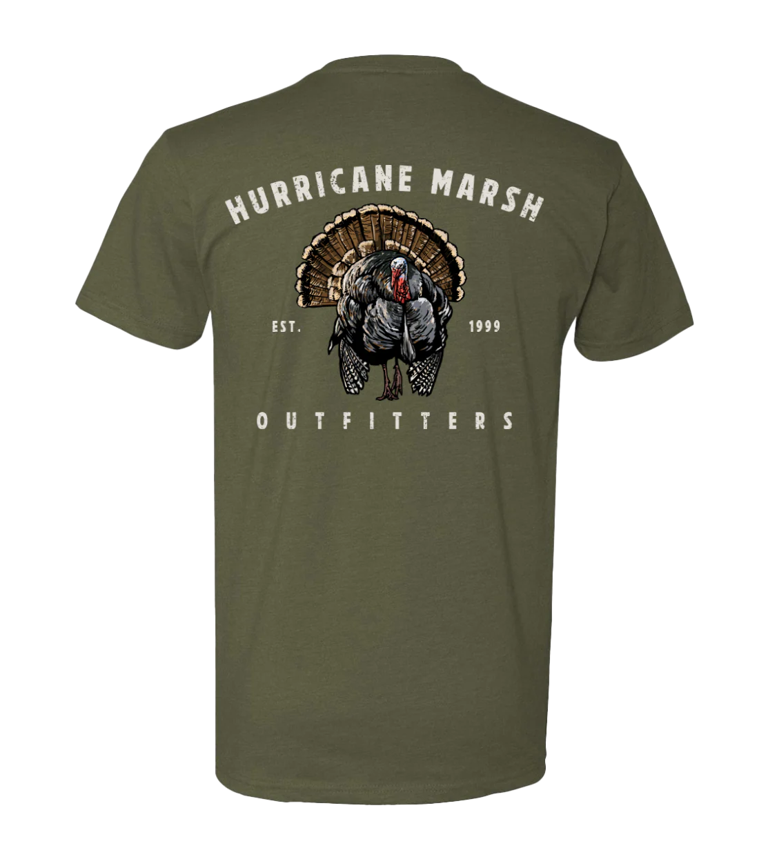 The King of Spring Tee - Military Green