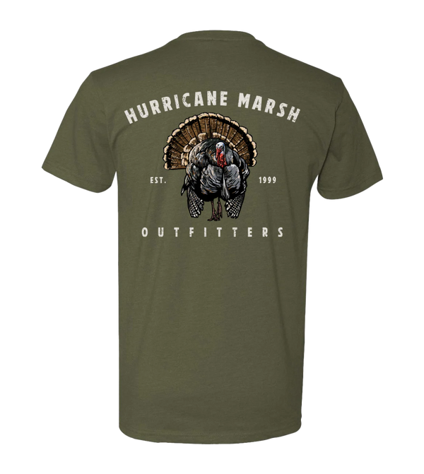 The King of Spring Tee - Military Green