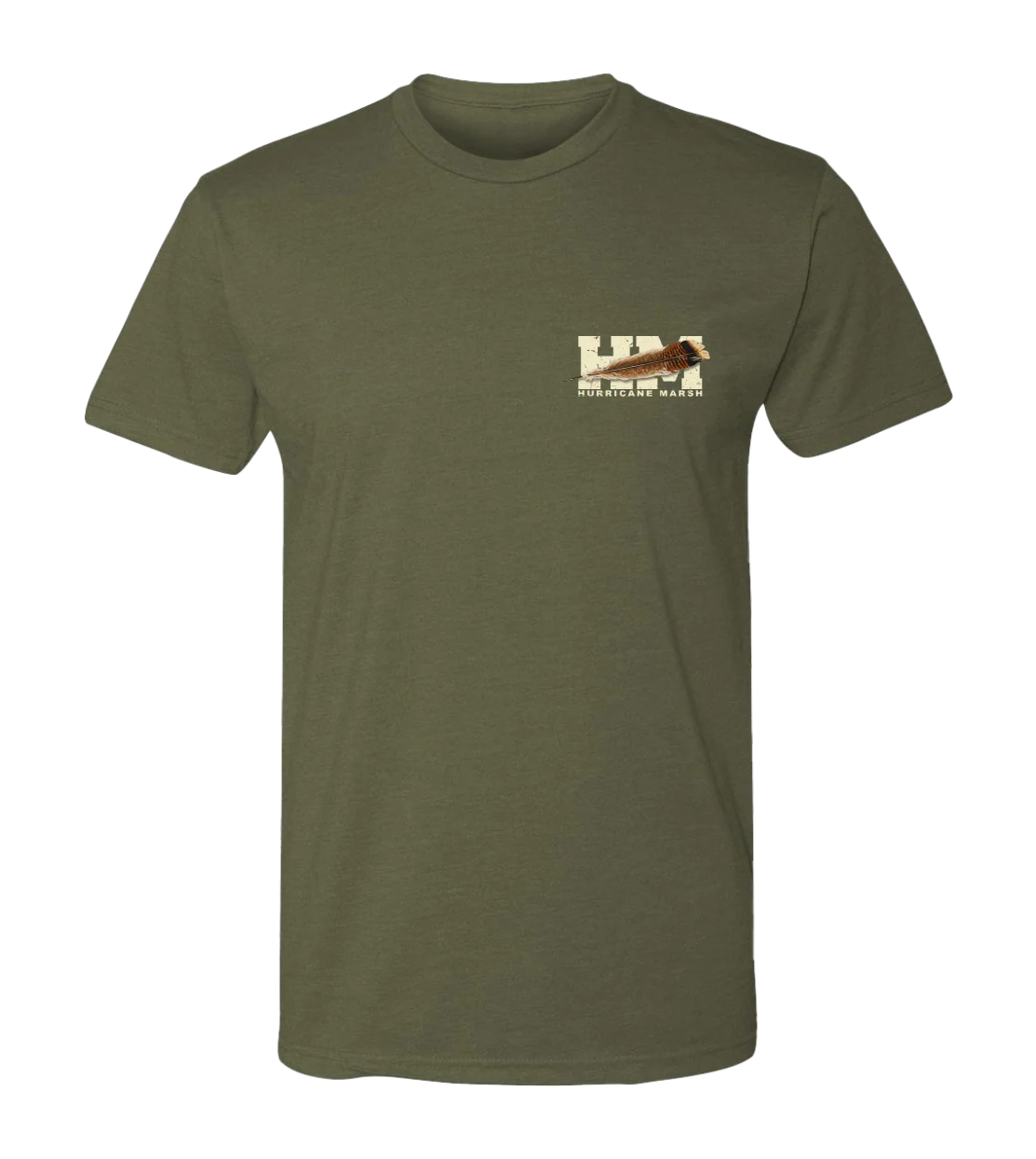 The King of Spring Tee - Military Green