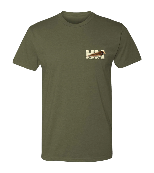 The King of Spring Tee - Military Green