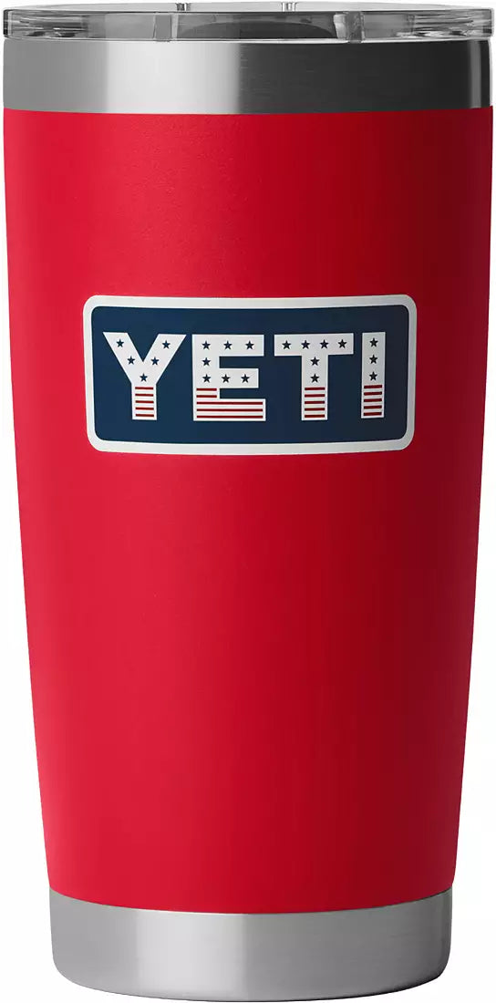 Rambler® 20 oz Tumbler - Red/Badge