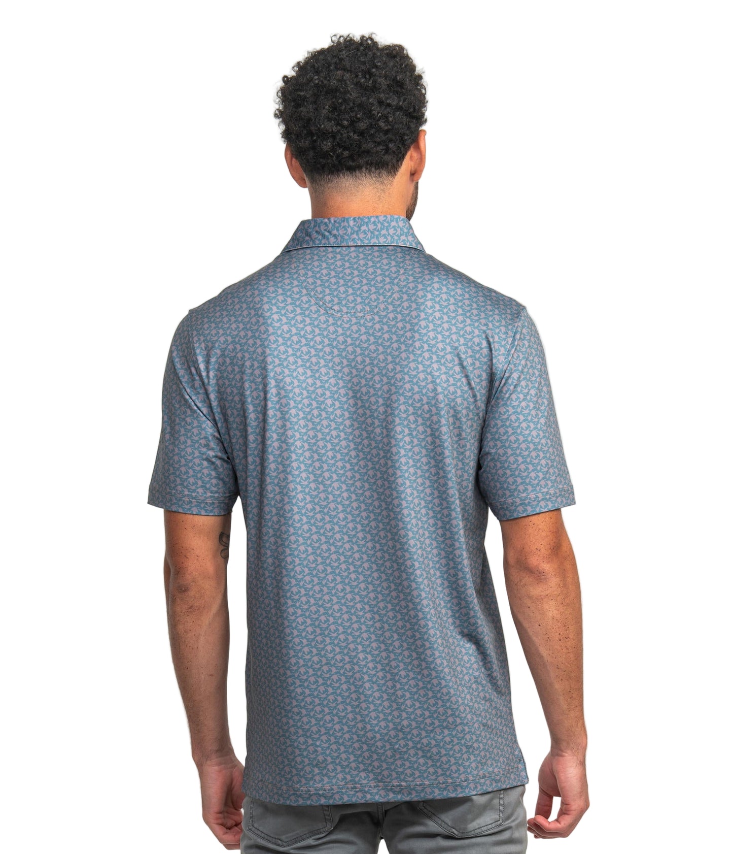 Party Fowl Printed Polo