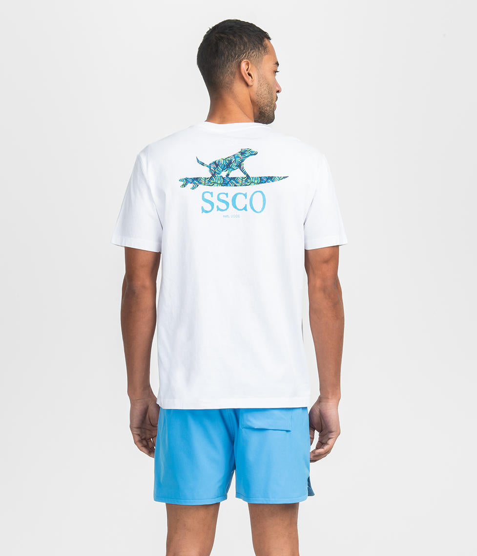 Salty Dog Tee - Bright White