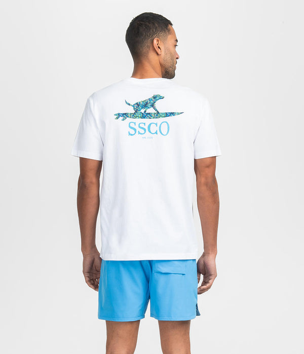 Salty Dog Tee - Bright White