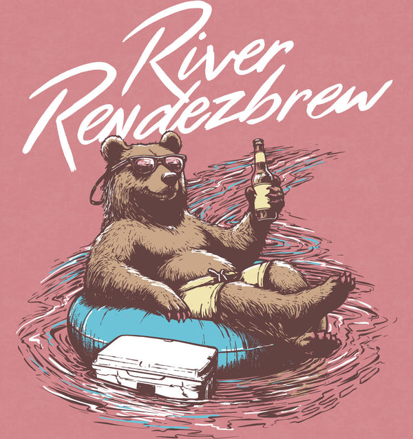 Southern Shirt River Rendezbrew Tee - Mauveglow