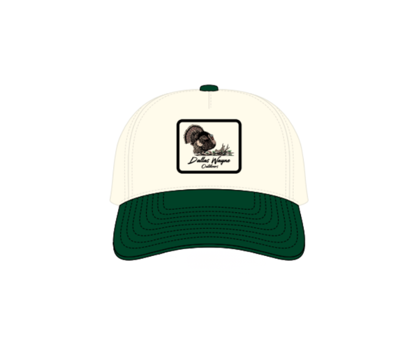 Dallas Wayne Field Hat - Early Morning - Cream & Green