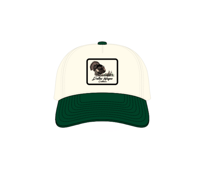 Dallas Wayne Field Hat - Early Morning - Cream & Green
