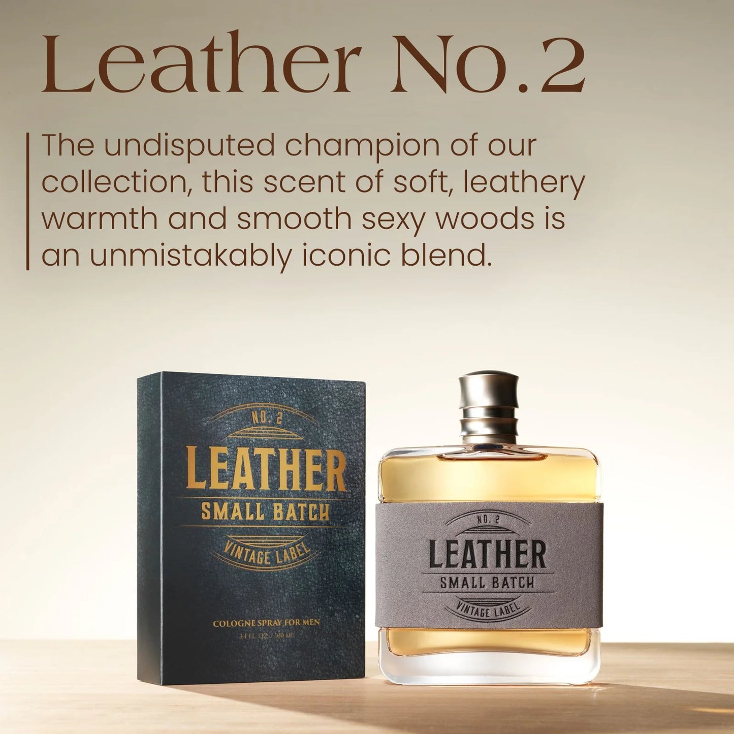 Tru Fragrance® Leather No. 2 Small Batch Cologne