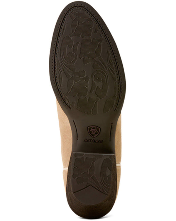 Ariat Women's Heritage Stretchfit Performance Round Toe Western Boot - Taupe
