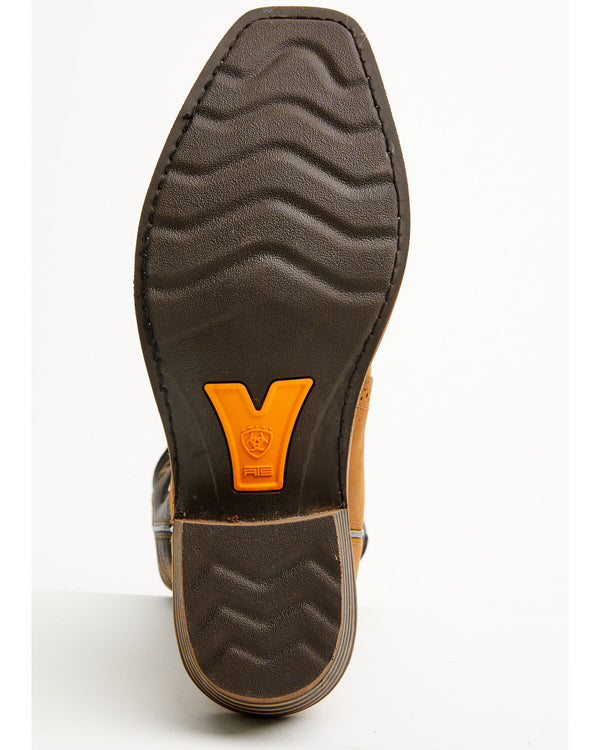 Men's Heritage Roughstock Square Toe Performance Western Boot - Brown