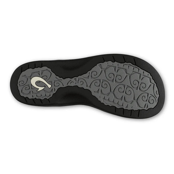 'Ohana Women's Beach Sandal  - Bright White & Black