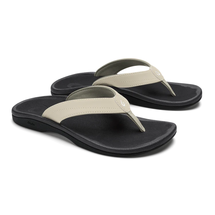 Women's 'Ohana Sandal - Ecru & Black