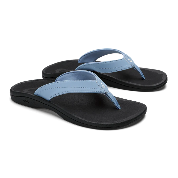 'Ohana Women's Beach Sandal  - Ocean Fog & Black