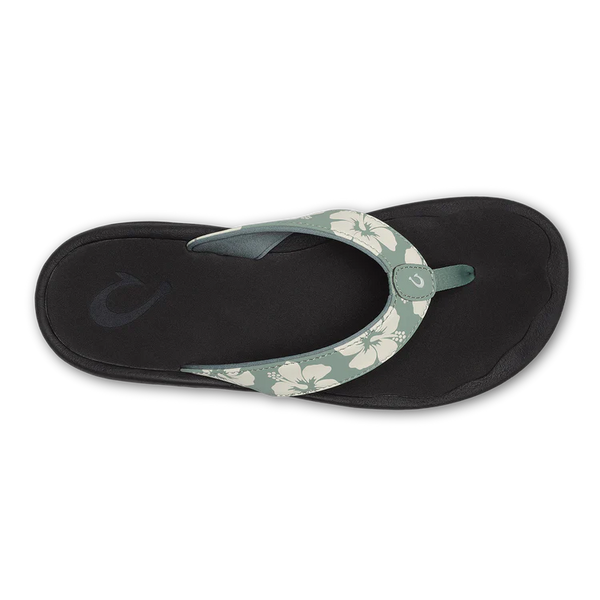 'Ohana Women's Beach Sandal  - Silver Pine & Pua