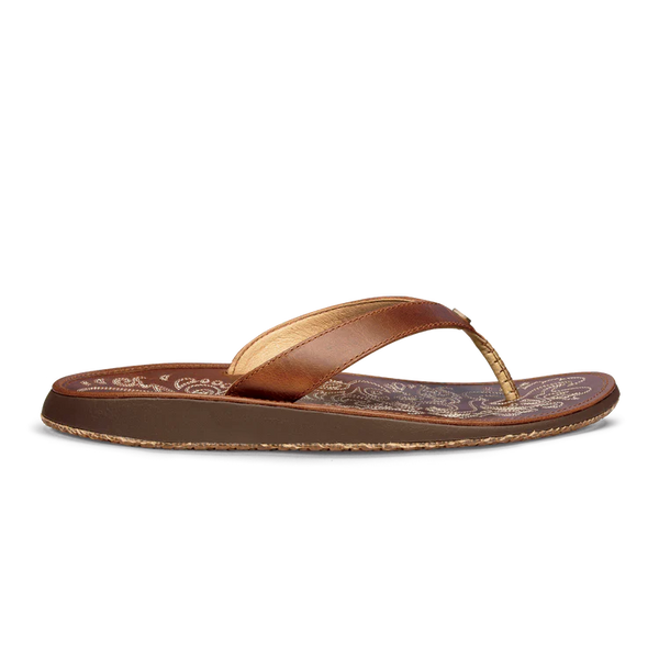 Women's Paniolo Sandal - Natural Leather