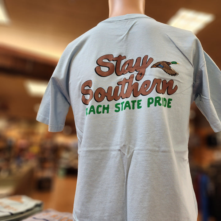 Stay Southern Duck Short Sleeve- Chambray