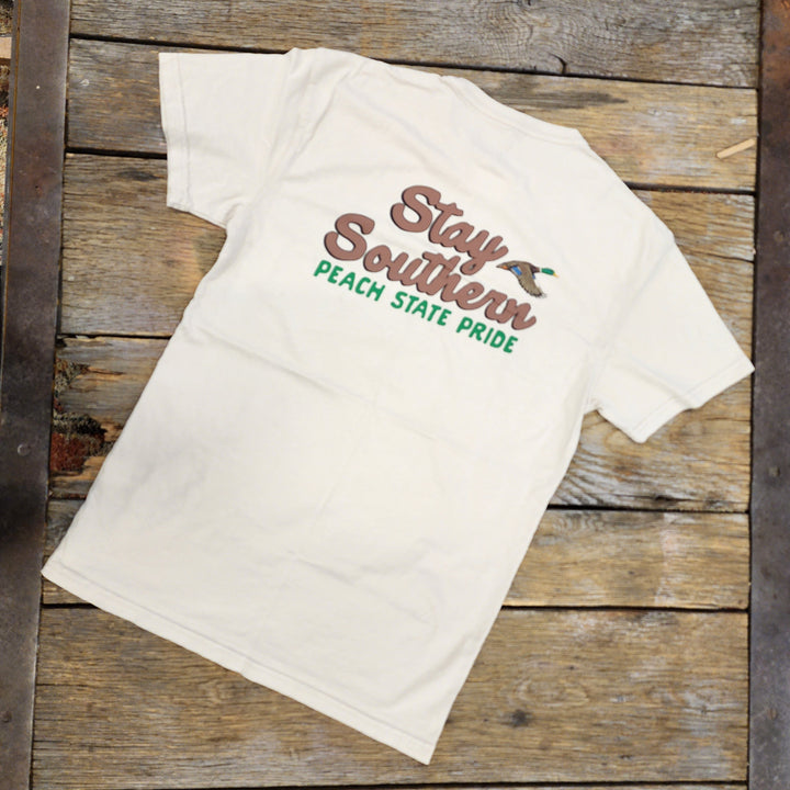 Stay Southern Duck Short Sleeve- Oatmeal