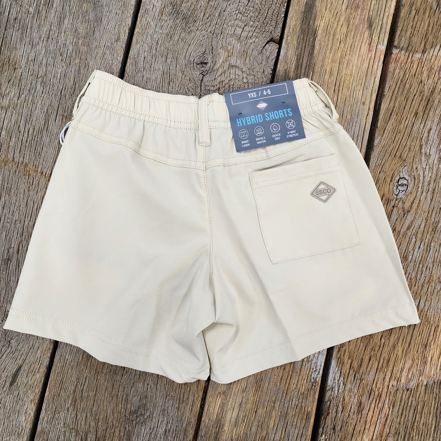 Boys Hybrid Shorts - Pelican