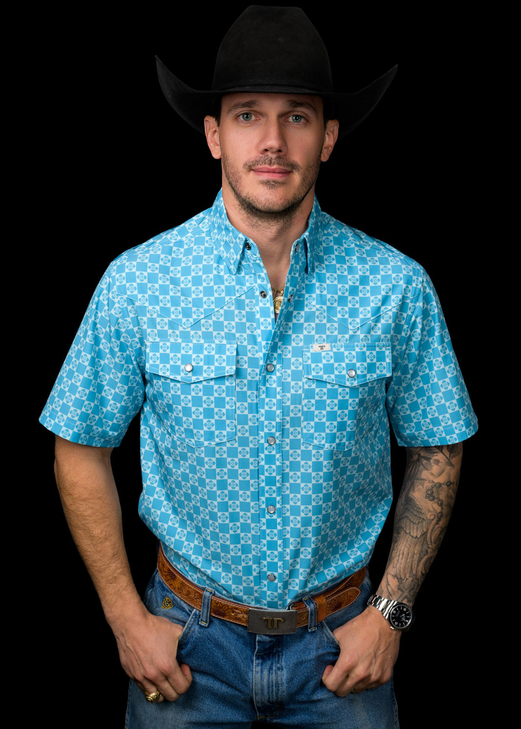 The Remi - Short Sleeve Button Up Shirt