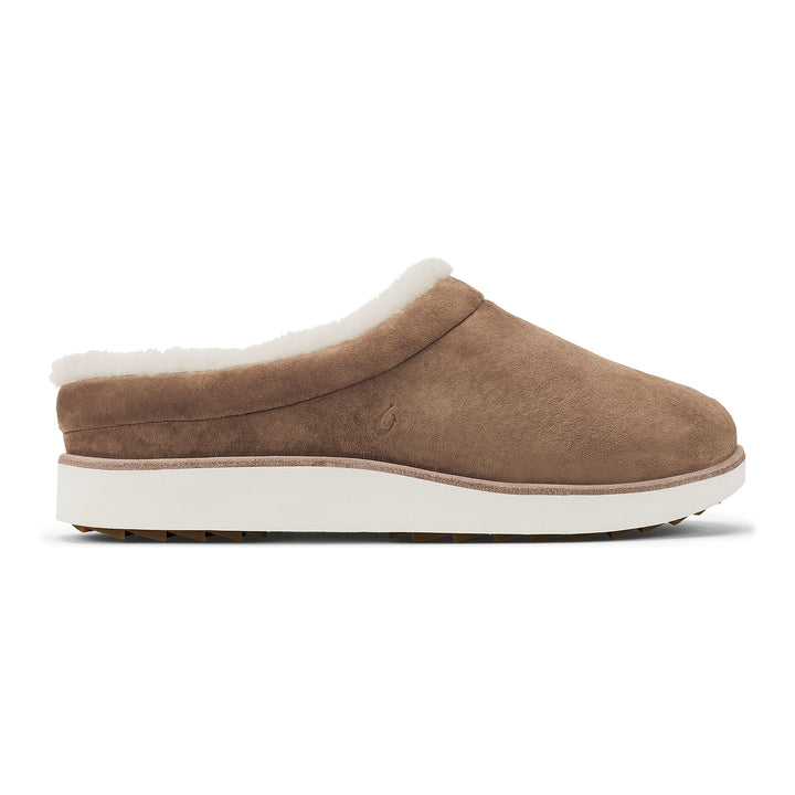 Mani Leather Mule Slipper - Tan & Golden Sand
