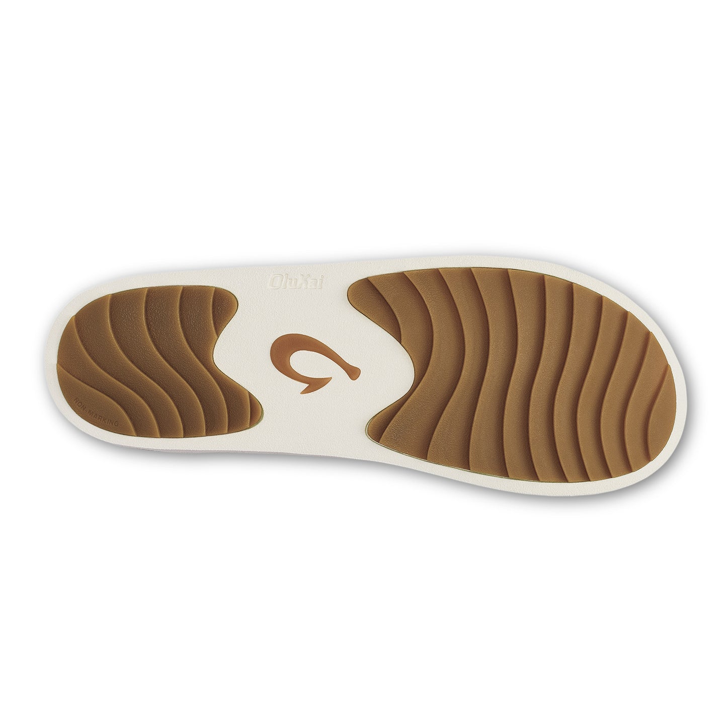 Mani Leather Mule Slipper - Taupe Grey & Golden Sand