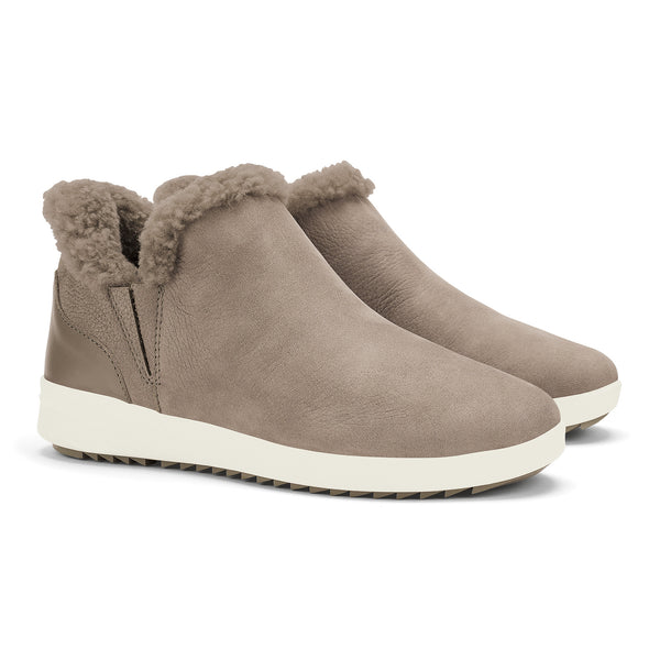 Kamau Leather Chelsea Boot - Taupe Grey