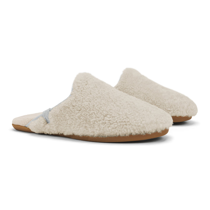 Hale Mule Slipper - Tapa & Ash