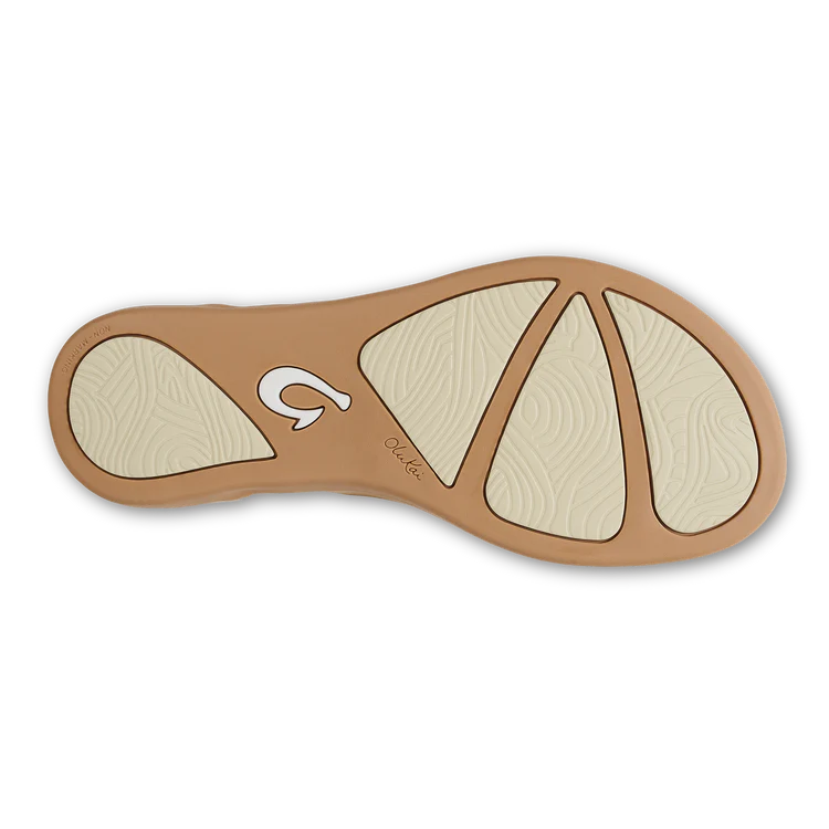 Women's Ho'opio Malua Beach Sandal - Bright White & Warm Sand
