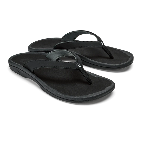 'Ohana Lahi Women's Beach Sandals - Black & Black