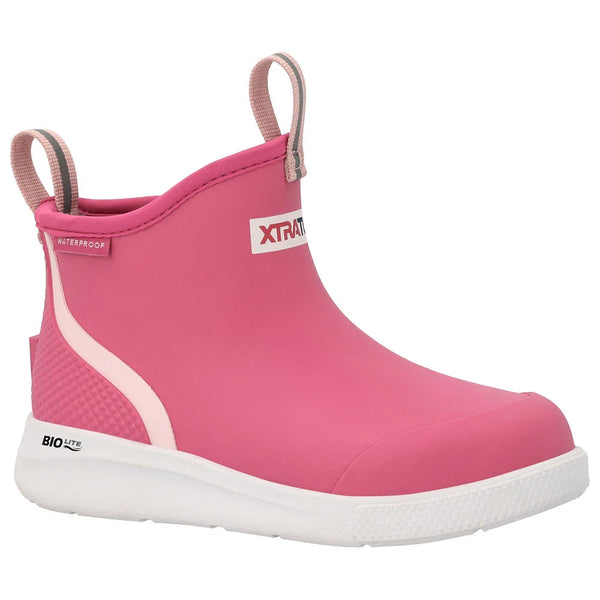 Kid's Ankle Deck Boot Sport - Pink