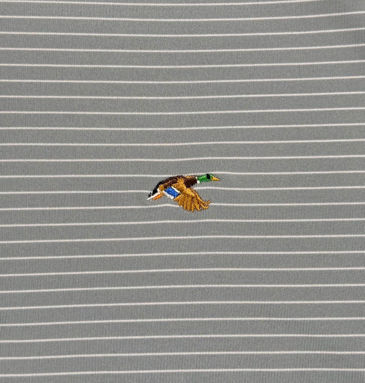 Mallard Performance Polo - Birch Stripe