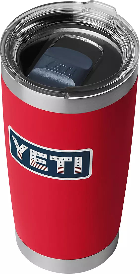 Rambler® 20 oz Tumbler - Red/Badge