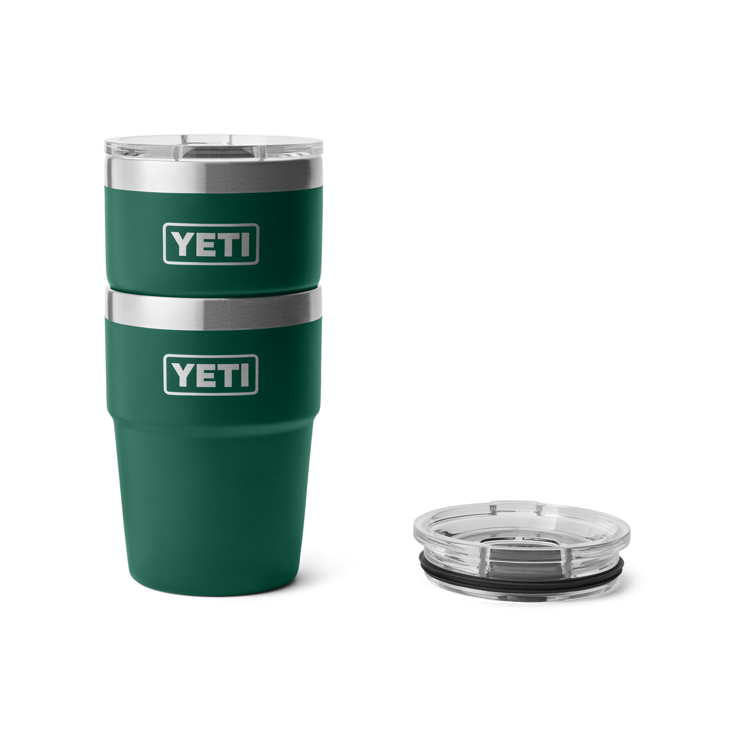 Rambler® 16 oz Stackable Cup - Black Forest Green