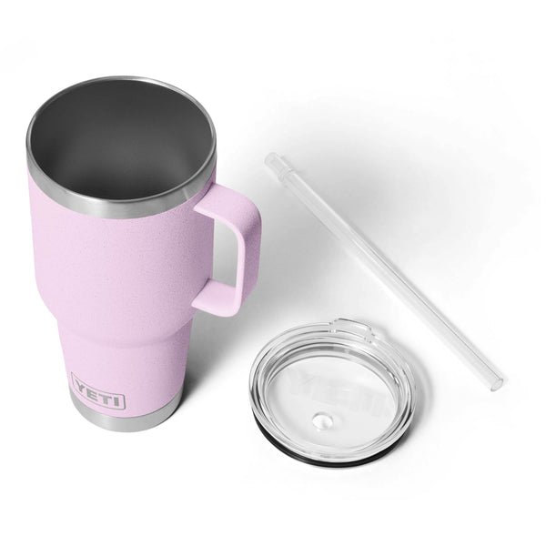 Rambler® 35 oz Straw Mug - Cherry Blossom