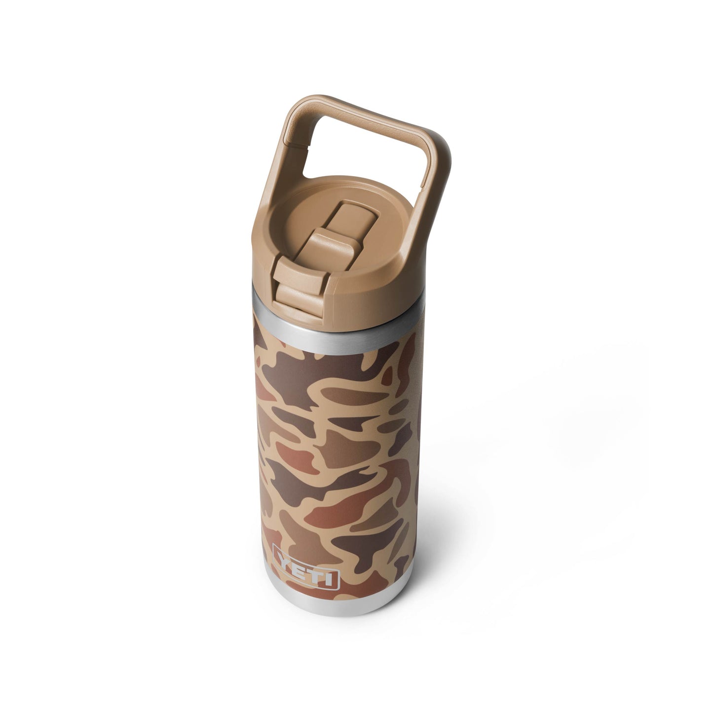 Rambler® 18 oz Straw Water Bottle - Wetlands Camo