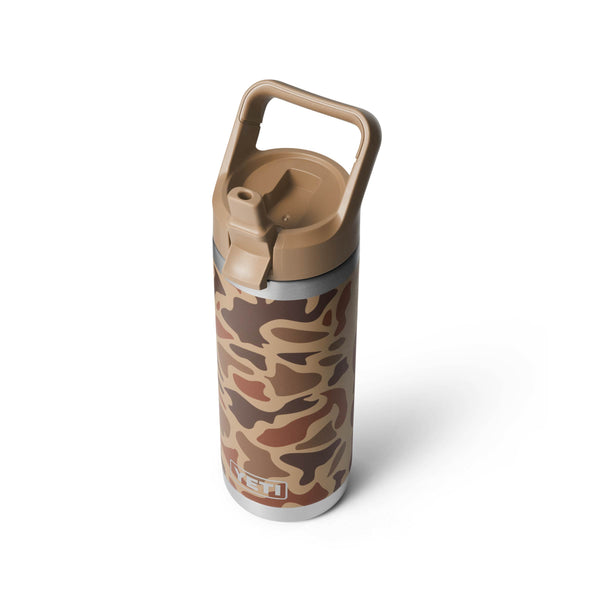 Rambler® 18 oz Straw Water Bottle - Wetlands Camo