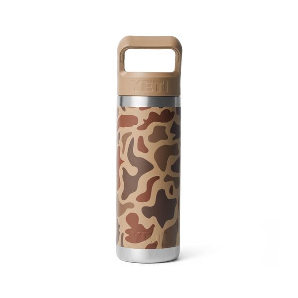 Rambler® 18 oz Straw Water Bottle - Wetlands Camo